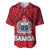 (Custom Personalised) Polynesian Independent State of Samoa Red Baseball Jersey LT9 - Polynesian Pride