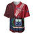 Samoa Baseball Jersey Happy Independence Day Samoan Red Pattern LT14 - Polynesian Pride