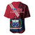 Samoa Baseball Jersey Happy Independence Day Samoan Red Pattern LT14 - Polynesian Pride