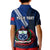 (Custom Personalised) Samoa Kid Polo Shirt Happy Independence Day Samoan Blue Pattern LT14 - Polynesian Pride