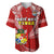 Tonga Rugby Baseball Jersey Mate Maa Tonga Pacific Tongan Ngatu LT14 - Polynesian Pride