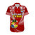 (Custom Text And Number) Tonga Rugby Hawaiian Shirt Mate Maa Tonga Pacific Tongan Ngatu LT14 - Polynesian Pride