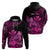 Custom Hawaii Monk Seal Hoodie Polynesian Kakau With Kanaka Pink LT14 Pullover Hoodie Pink - Polynesian Pride