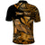 Custom Hawaii Monk Seal Polo Shirt Polynesian Kakau With Kanaka Gold LT14 - Polynesian Pride