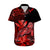 (Custom Personalised) Hawaii Monk Seal Hawaiian Shirt Polynesian Kakau With Kanaka Red LT14 - Polynesian Pride