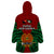 Papua New Guinea Wearable Blanket Hoodie East New Britain Province Mix Coat Of Arms Polynesian Art LT14 - Polynesian Pride