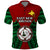 Custom Papua New Guinea Polo Shirt East New Britain Province Mix Coat Of Arms Polynesian Art LT14 Red - Polynesian Pride