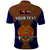 Custom Papua New Guinea Polo Shirt Manus Province Mix Coat Of Arms Polynesian Art LT14 - Polynesian Pride