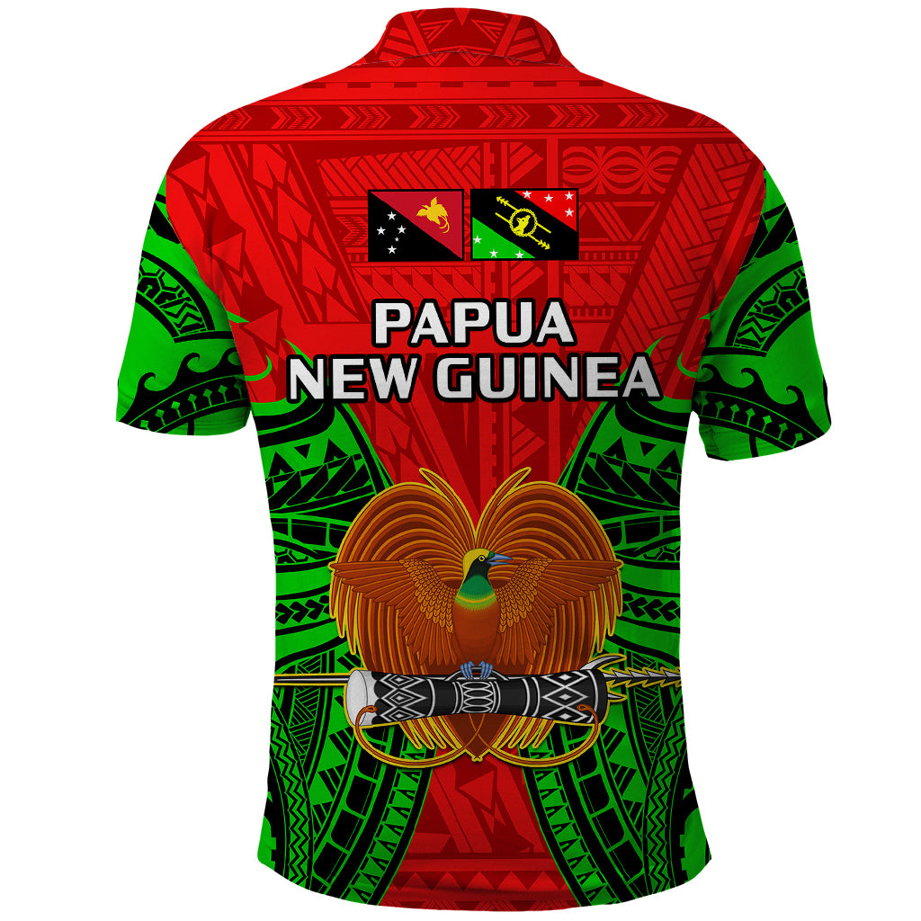 Papua New Guinea Polo Shirt Southern Highlands Province Mix Coat Of Arms Polynesian Art LT14 - Polynesian Pride