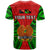 Custom Papua New Guinea T Shirt Southern Highlands Province Mix Coat of Arms Polynesian Art LT14 - Polynesian Pride