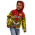 (Custom Personalised) Papua New Guinea Kid Hoodie Western Province Mix Coat Of Arms Polynesian Art LT14 - Polynesian Pride