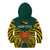 (Custom Personalised) Papua New Guinea Kid Hoodie Jiwaka Province Mix Coat Of Arms Polynesian Art LT14 - Polynesian Pride