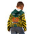 (Custom Personalised) Papua New Guinea Kid Hoodie Jiwaka Province Mix Coat Of Arms Polynesian Art LT14 - Polynesian Pride