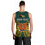 (Custom Personalised) Papua New Guinea Men Tank Top Jiwaka Province Mix Coat Of Arms Polynesian Art LT14 - Polynesian Pride