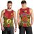 Papua New Guinea Men Tank Top National Capital District Mix Coat Of Arms Polynesian Art LT14 - Polynesian Pride