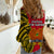 Papua New Guinea Women Casual Shirt National Capital District Mix Coat Of Arms Polynesian Art LT14 - Polynesian Pride