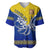 Tokelau Baseball Jersey Tokelauan Tatau Plumeria Special Style LT14 - Polynesian Pride