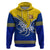 Tokelau Hoodie Tokelauan Tatau Plumeria Special Style LT14 - Polynesian Pride