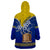 Tokelau Wearable Blanket Hoodie Tokelauan Tatau Plumeria Special Style LT14 - Polynesian Pride