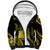 Tokelau Sherpa Hoodie Tokelauan Tatau With Badge Yellow LT14 Unisex Yellow - Polynesian Pride