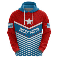 West Papua Hoodie Coat of Arms and Morning Star Flag LT14 - Polynesian Pride