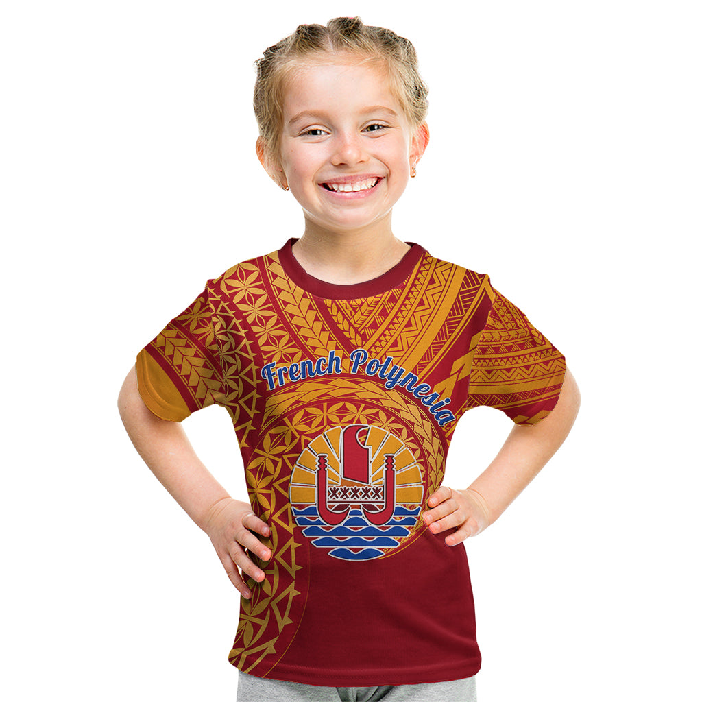 French Polynesia Kid T Shirt Happy Internal Autonomy Day LT14 - Polynesian Pride