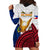 Philippines Independence Day Hoodie Dress Proud To Be Filipino Polynesian Pattern LT14 - Polynesian Pride