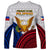 Philippines Independence Day Long Sleeve Shirt Proud To Be Filipino Polynesian Pattern LT14 - Polynesian Pride