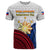 Philippines Independence Day T Shirt Proud To Be Filipino Polynesian Pattern LT14 White - Polynesian Pride