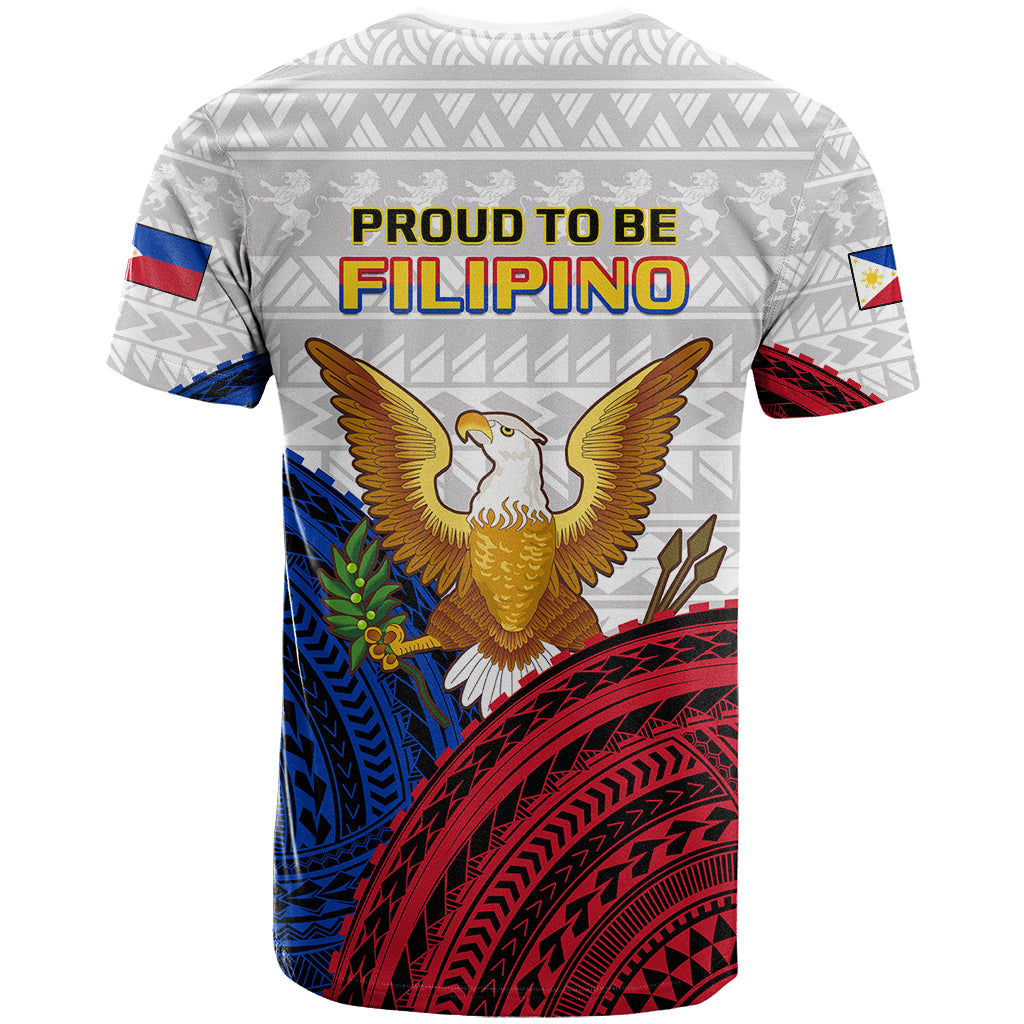 Philippines Independence Day T Shirt Proud To Be Filipino Polynesian Pattern LT14 - Polynesian Pride