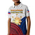 (Custom Personalised) Philippines Independence Day Kid Polo Shirt Proud To Be Filipino Polynesian Pattern LT14 Kid White - Polynesian Pride