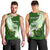 (Custom Personalised) Samoa Men Tank Top Ula Fala Kava Bowl Plumeria Polynesian Green LT14 - Polynesian Pride