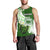 (Custom Personalised) Samoa Men Tank Top Ula Fala Kava Bowl Plumeria Polynesian Green LT14 - Polynesian Pride