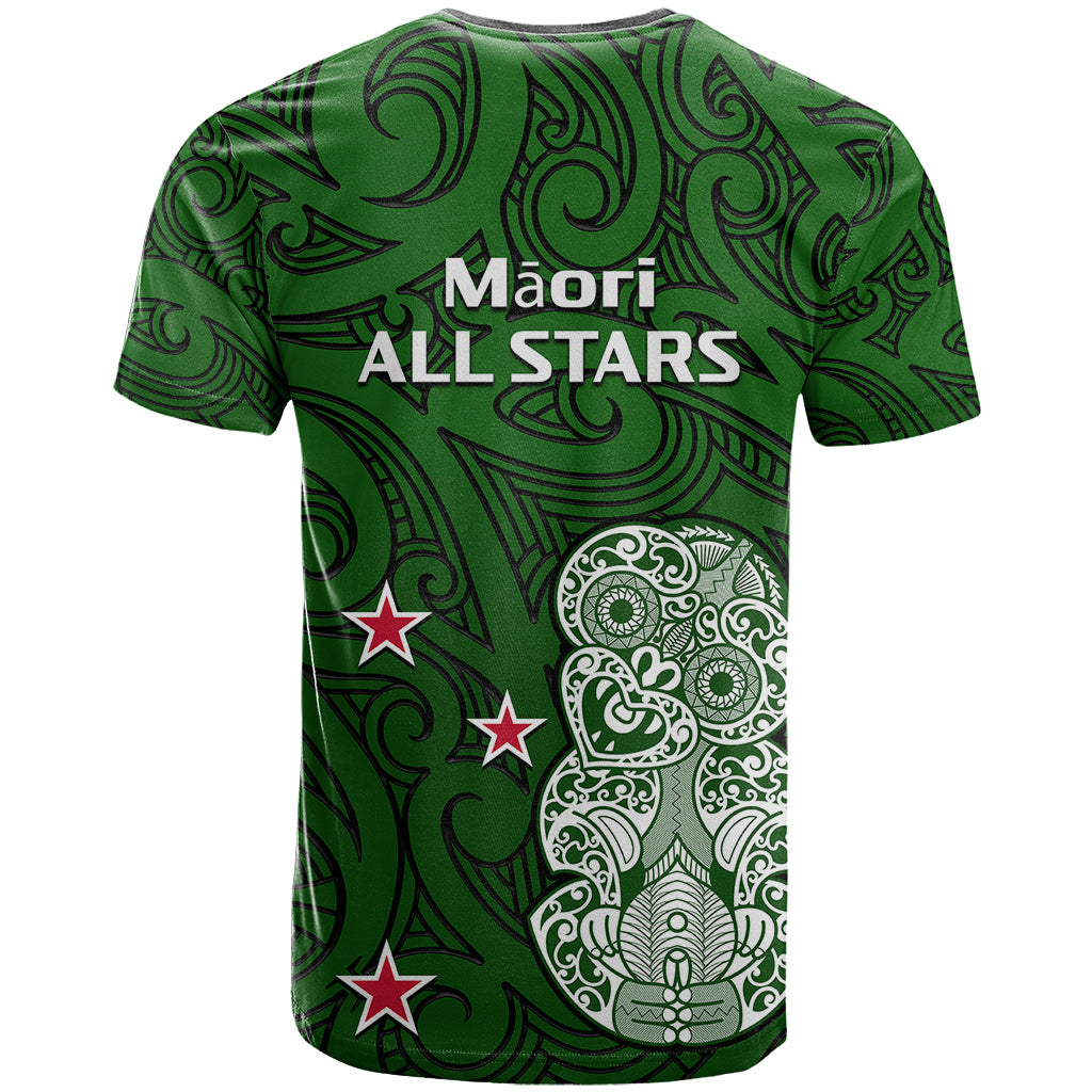 Aotearoa Rugby T Shirt All Stars New Zealand Tiki Maori LT14 - Polynesian Pride