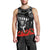 New Zealand ANZAC Rugby Men Tank Top Silver Fern All Black Camouflage Mix Poppy LT14 - Polynesian Pride