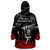 New Zealand ANZAC Rugby Wearable Blanket Hoodie Silver Fern All Black Camouflage Mix Poppy LT14 - Polynesian Pride