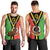 (Custom Personalised) Vanuatu Men Tank Top Kava Bowl Mix Sand Drawing Flag Style LT14 - Polynesian Pride