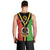 (Custom Personalised) Vanuatu Men Tank Top Kava Bowl Mix Sand Drawing Flag Style LT14 - Polynesian Pride