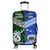 New Zealand And Samoa Luggage Cover Together - Green LT8 Green - Polynesian Pride