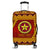 (Custom Personalised) Tonga Eua High School Luggage Covers Simplified Version LT8 Maroon - Polynesian Pride