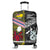 New Zealand And Niue Luggage Cover Together - Black LT8 Black - Polynesian Pride