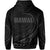 Hawaii Zipper Hoodie Frida Style Gray - Polynesian Pride