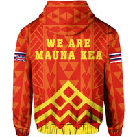 Polynesian Mauna Kea Ku Kiai Mauna Flag of Hawaii Hoodie - Polynesian Pride