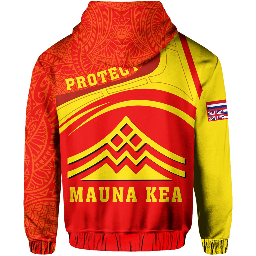 Hawaiian Polynesian Mauna Kea Zipper Hoodie Eudora Style - Polynesian Pride