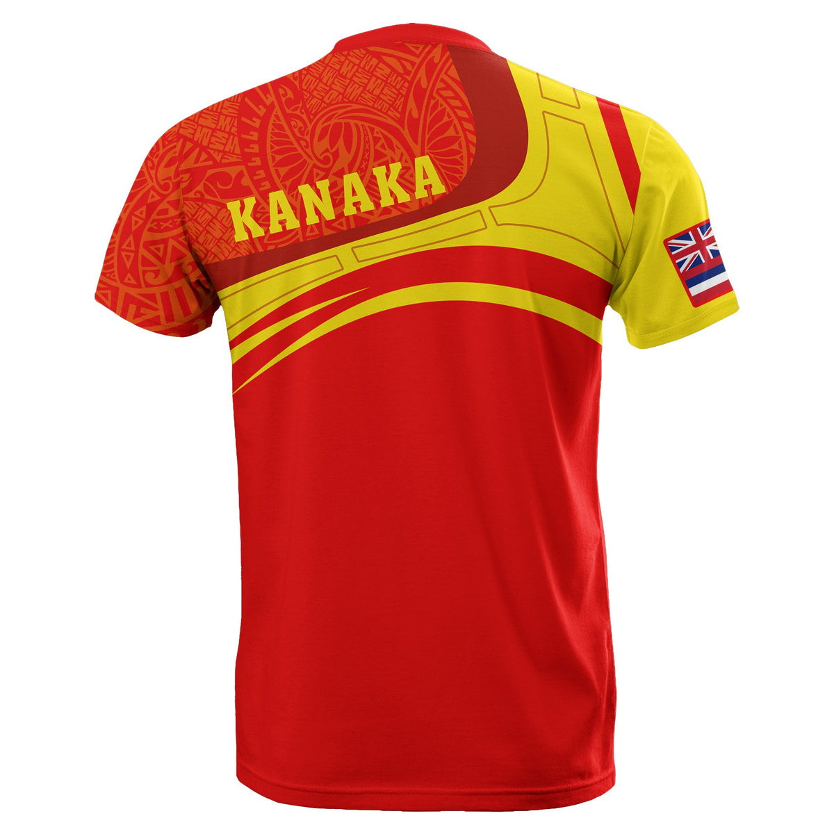 Kanaka Polynesian Mauna Kea T shirt Eudora Style - Polynesian Pride