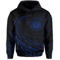 Hawaii Hoodie Frida Style Blue - Polynesian Pride