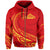 Hawaiian Mauna Kea Polynesian Zipper Hoodie Frida Style - Polynesian Pride