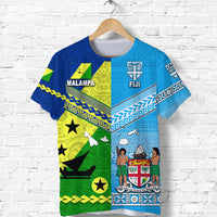 Happy Vanuatu Malampa Province and Fiji Day T Shirt Together LT8 - Polynesian Pride