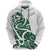 Maori Protection Tattoo Hoodie Unisex White - Polynesian Pride