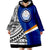 Marshall Islands Coat Of Arm and Polynesian Patterns Wearable Blanket Hoodie LT9 - Polynesian Pride